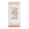 Newhouse Lighting T5 1.6W LED Light Bulb, Wedge Base, 100 Lumens, Soft White, PK 4 T5-1670-4